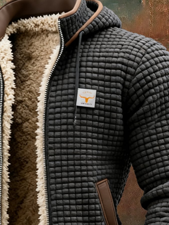 Veste Doublée Premium Homme – Chaleur & Style au Quotidien