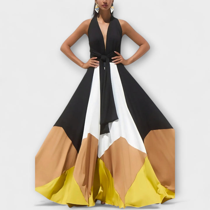 Nava - Robe longue à dos nu