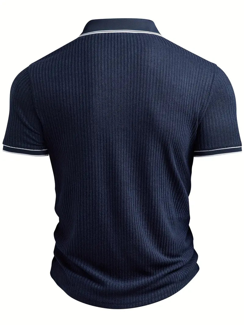 Mode Lumiére™| Polo élégant à manches courtes