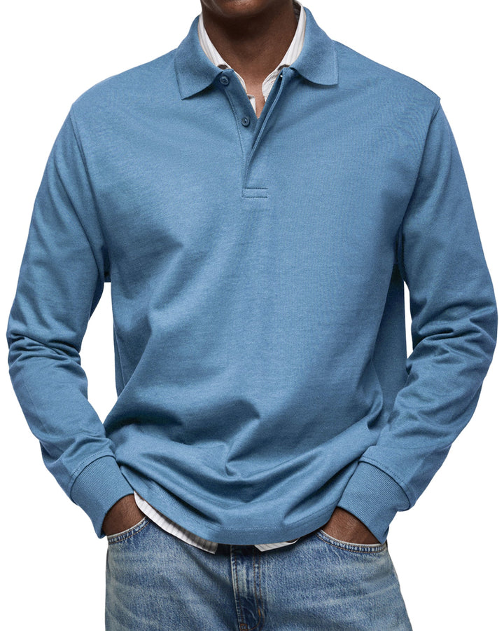Mode Lumiére™ | Polo de luxe à manches longues