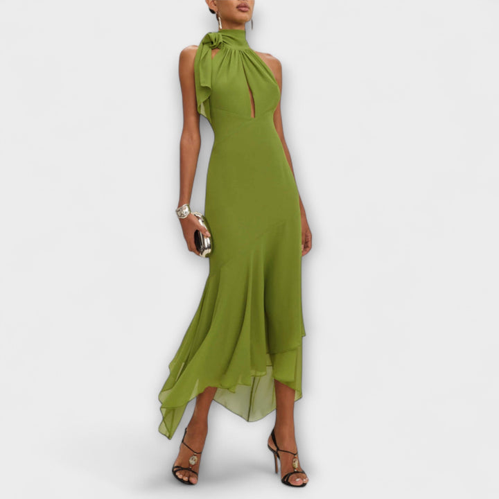 Elodie - Robes maxi asymétriques élégantes