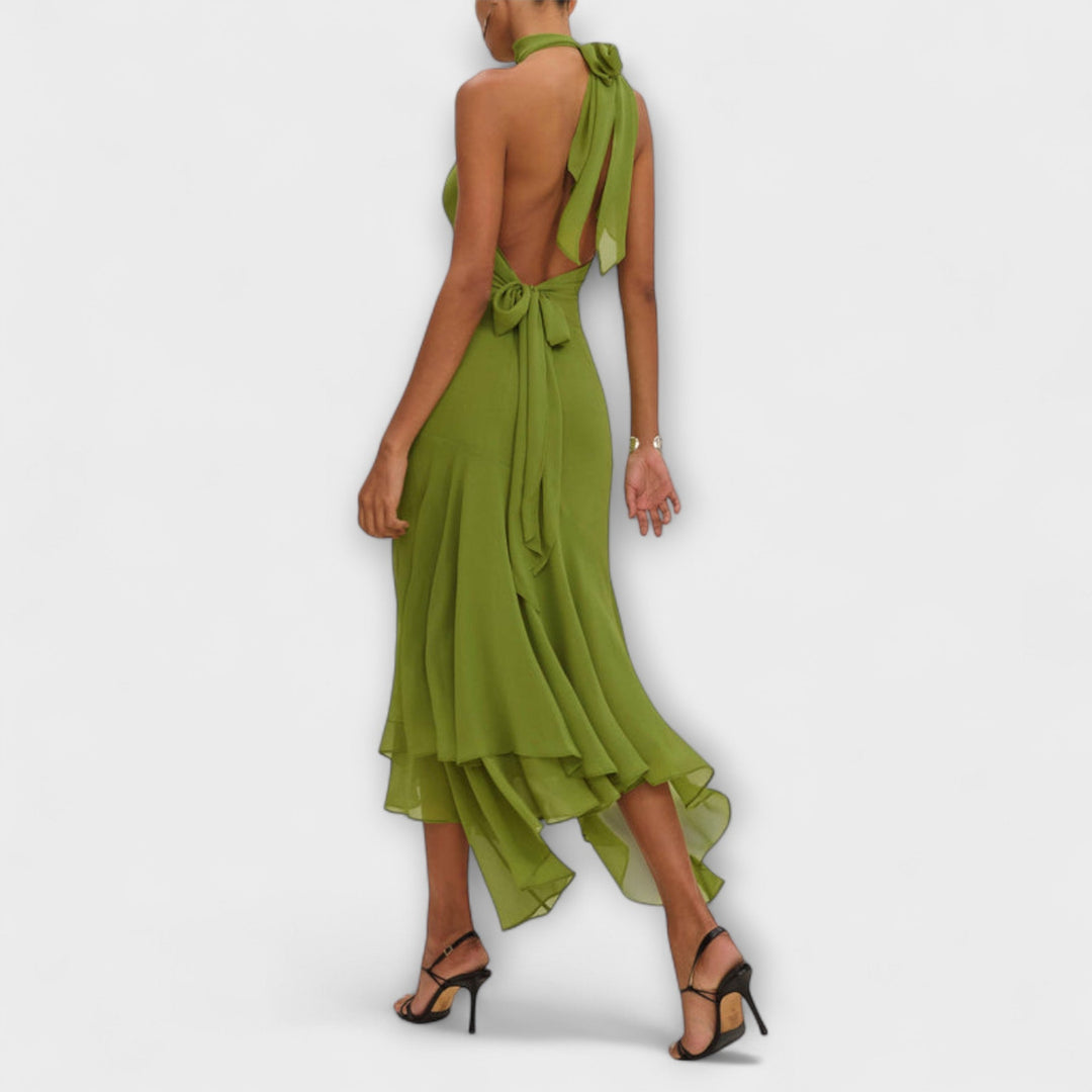 Elodie - Robes maxi asymétriques élégantes