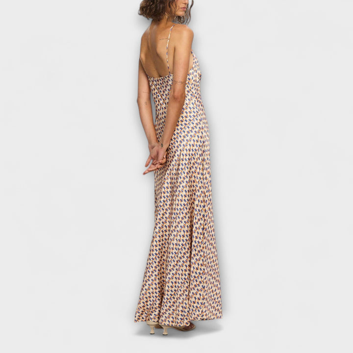 Tove - Robes maxi élégantes avec motif géométrique