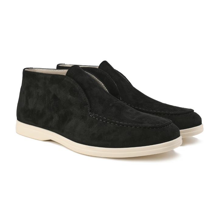Mode Lumiére™ | Mocassins hauts en daim