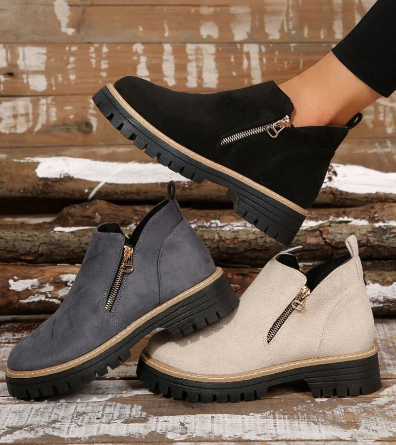Mode Lumiére™ | Bottines Tendance Élégantes Jade