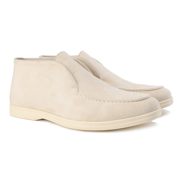 Mode Lumiére™ | Mocassins hauts en daim
