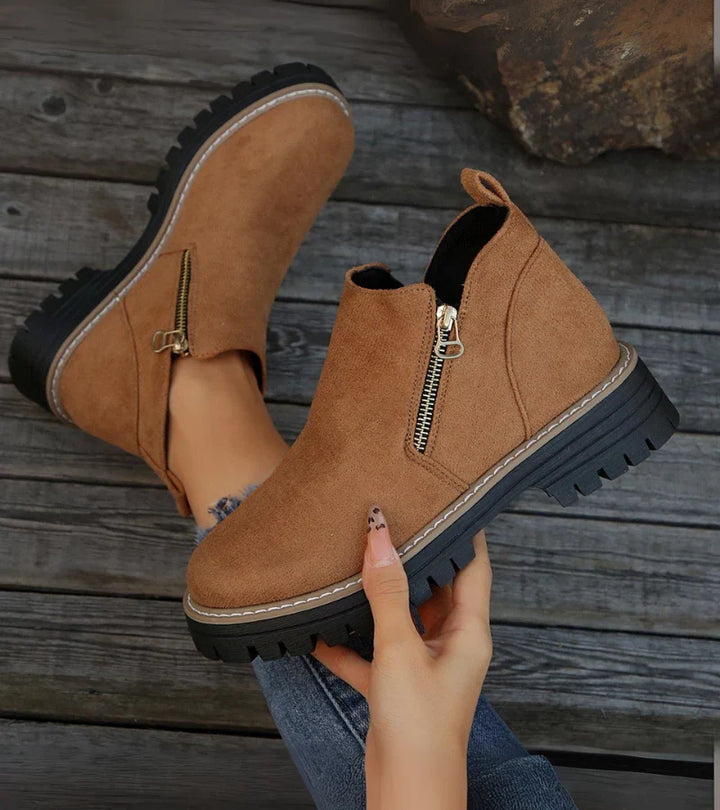 Mode Lumiére™ | Bottines Tendance Élégantes Jade
