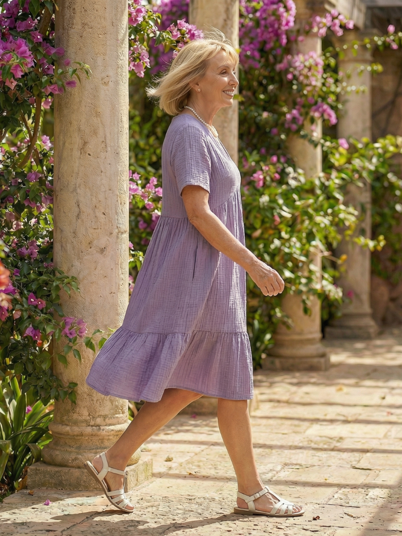 Delphinia | Robe Tissée Facile