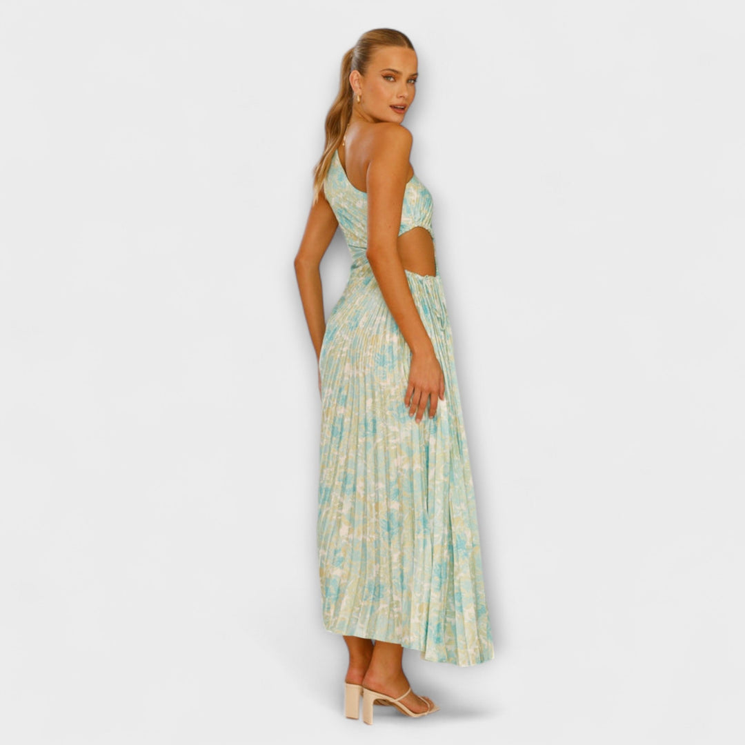 Sienna - Robes Maxi Élégantes avec Décolleté