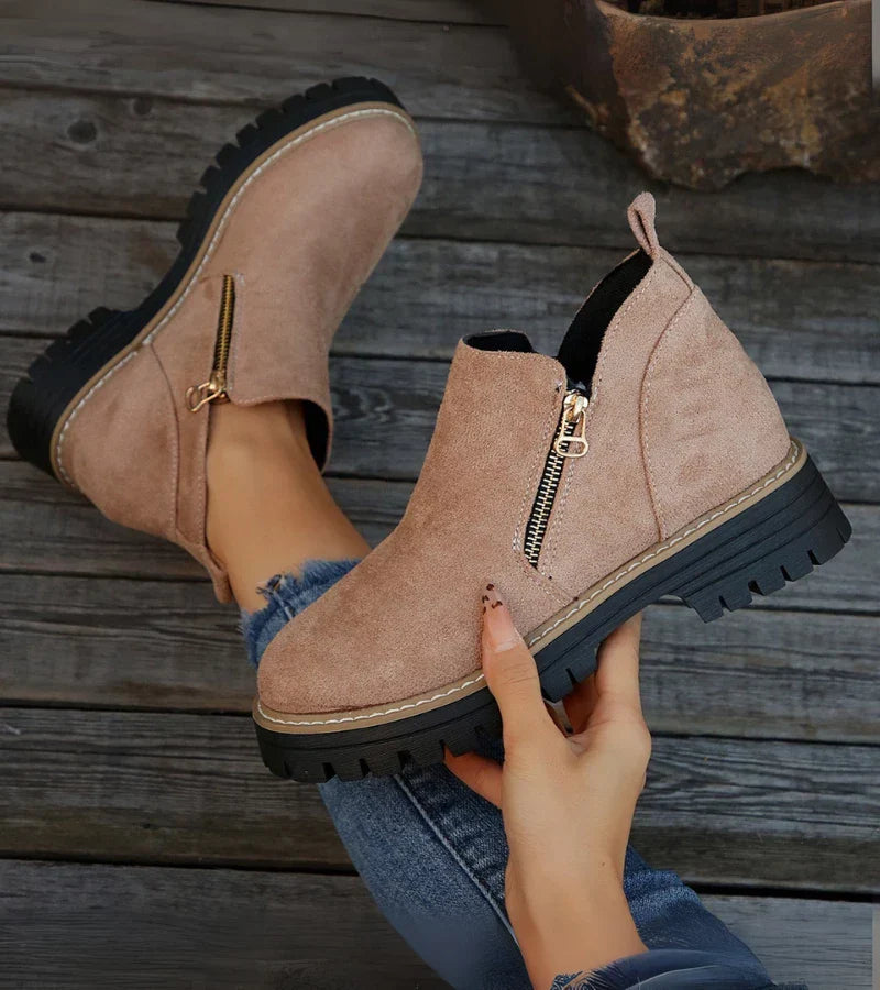 Mode Lumiére™ | Bottines Tendance Élégantes Jade