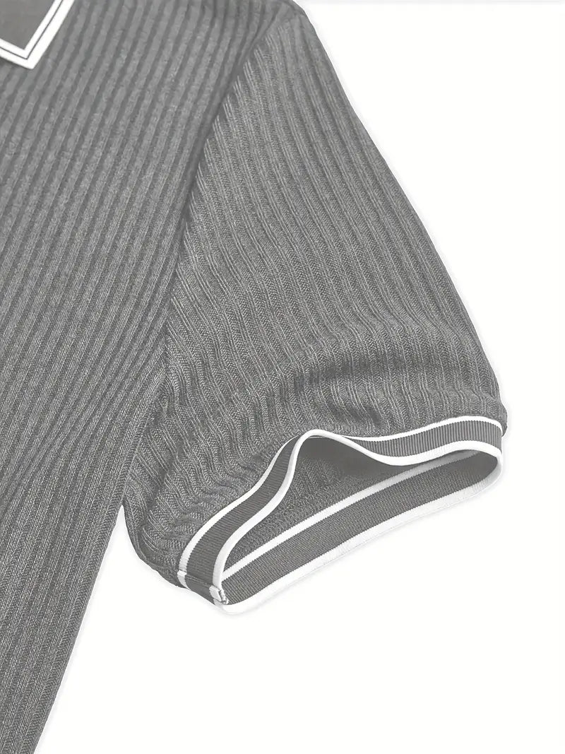 Mode Lumiére™| Polo élégant à manches courtes