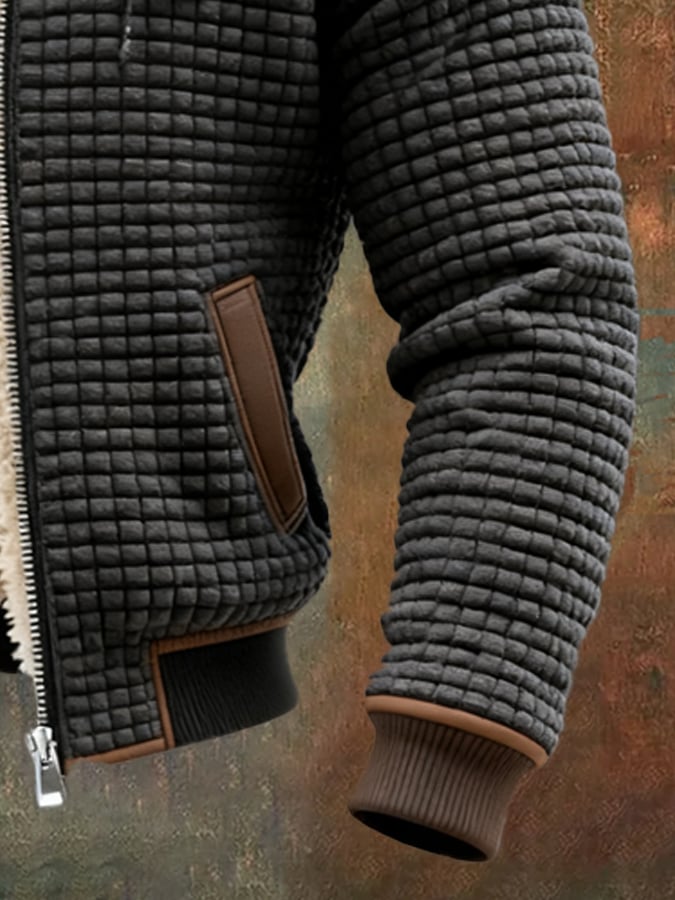 Veste Doublée Premium Homme – Chaleur & Style au Quotidien