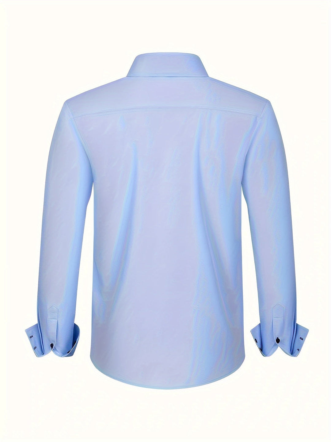Mode Lumiére™ | CHEMISE ÉLÉGANTE LÉGÈRE AVEC DÉTAILS CONTRASTÉS