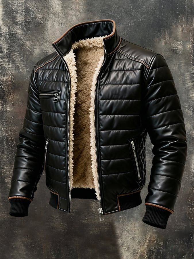 Veste doublée premium pour un confort hivernal moderne