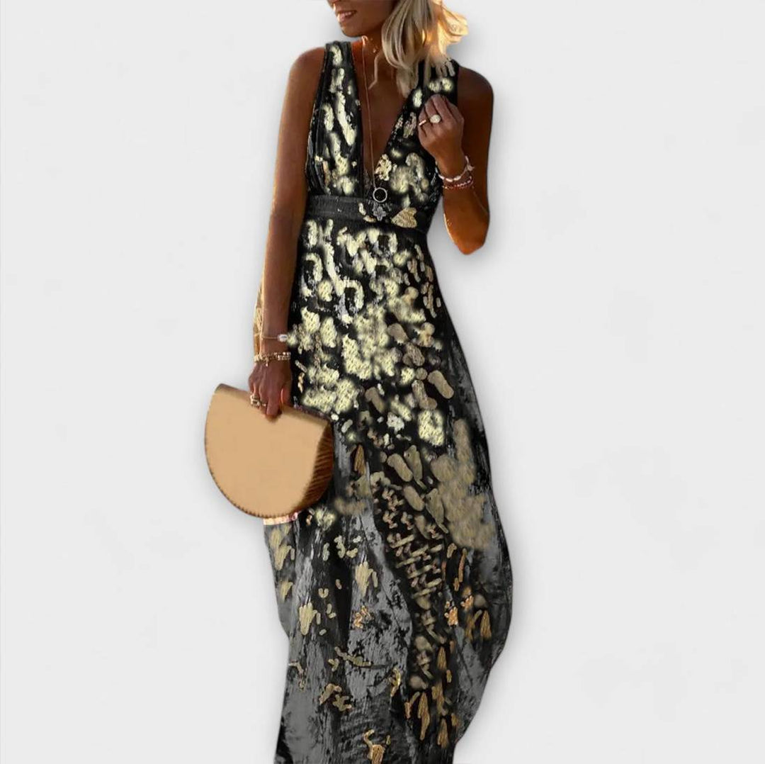 Vêtements avec décolleté en V et détails en sequins