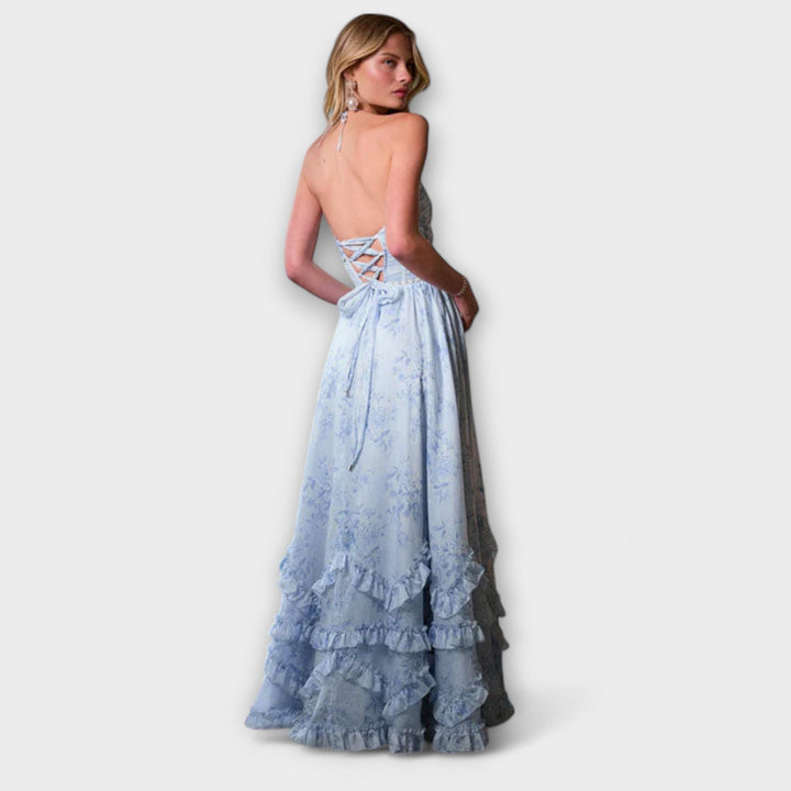 Mode Lumiére™ Luzie - Robe longue chic