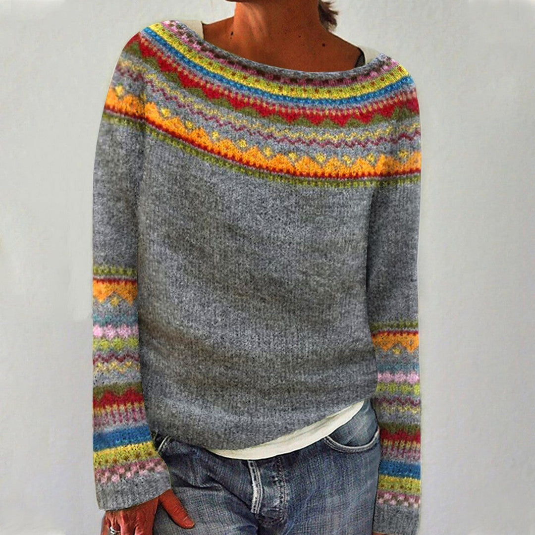Velinor | Pull d'automne rétro
