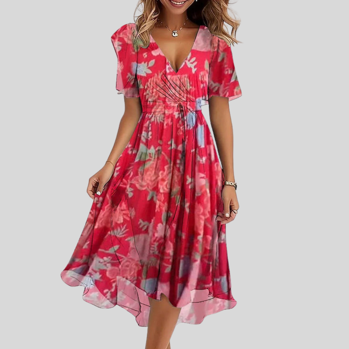 Mode Lumiére™ Robe d’été élégante