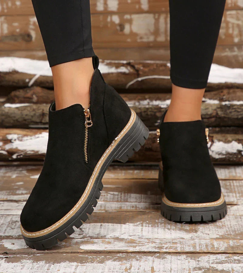Mode Lumiére™ | Bottines Tendance Élégantes Jade