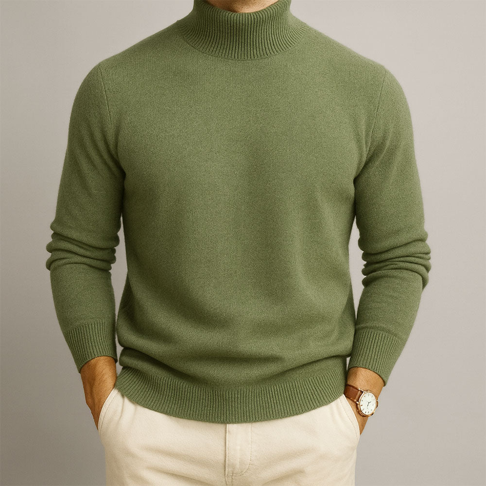 Noble Ligne ™ | Pull à Col Montant pour Homme