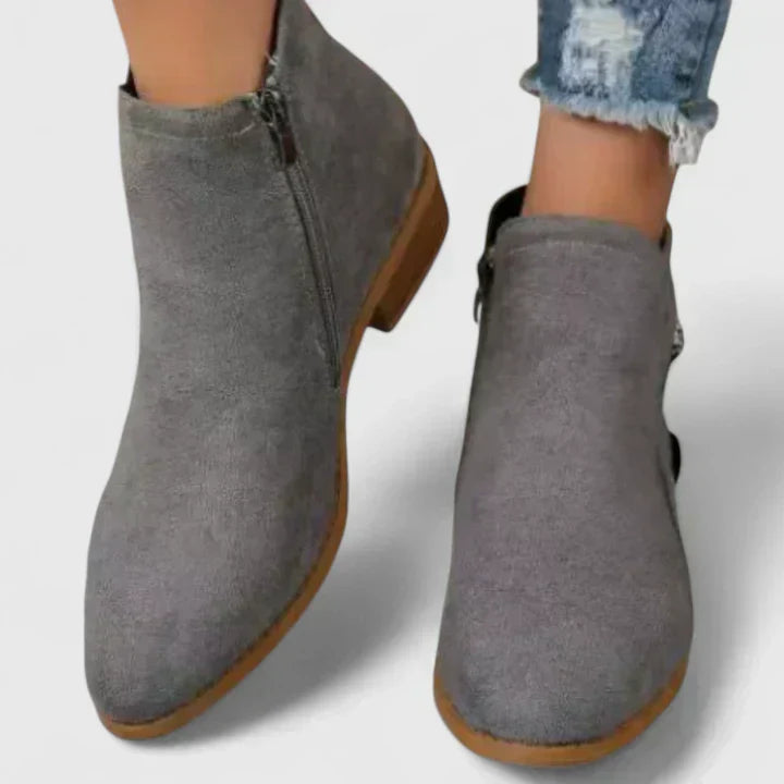 Alina – Bottes féminines à fermeture éclair