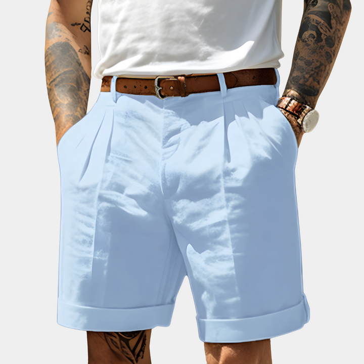 Mode Lumiére™| BERMUDAS ÉLÉGANTS EN COTON RESPIRANT