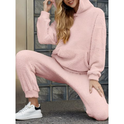 Ensemble lounge confortable pour femmes |  À capuche