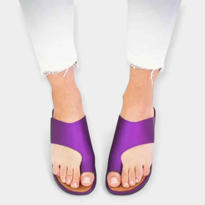 Mode Lumiére™ Sandales en Cuir pour Confort et Style
