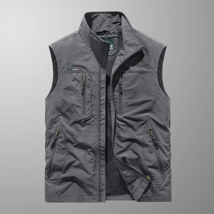 LAURENT MONACO | VESTE UTILE ZIPPÉE POUR HOMMES