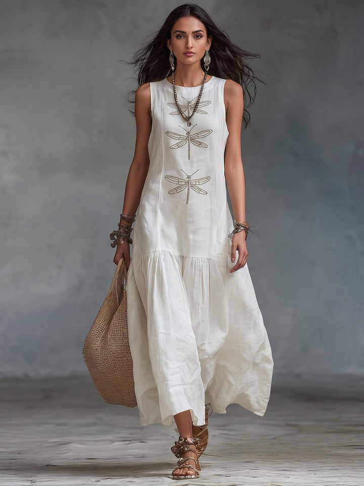 Genève - Robe Maxi Sans Manches