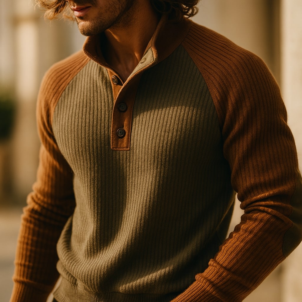 DUMONT LYON | TRICOT CÔTELÉ POUR HOMME