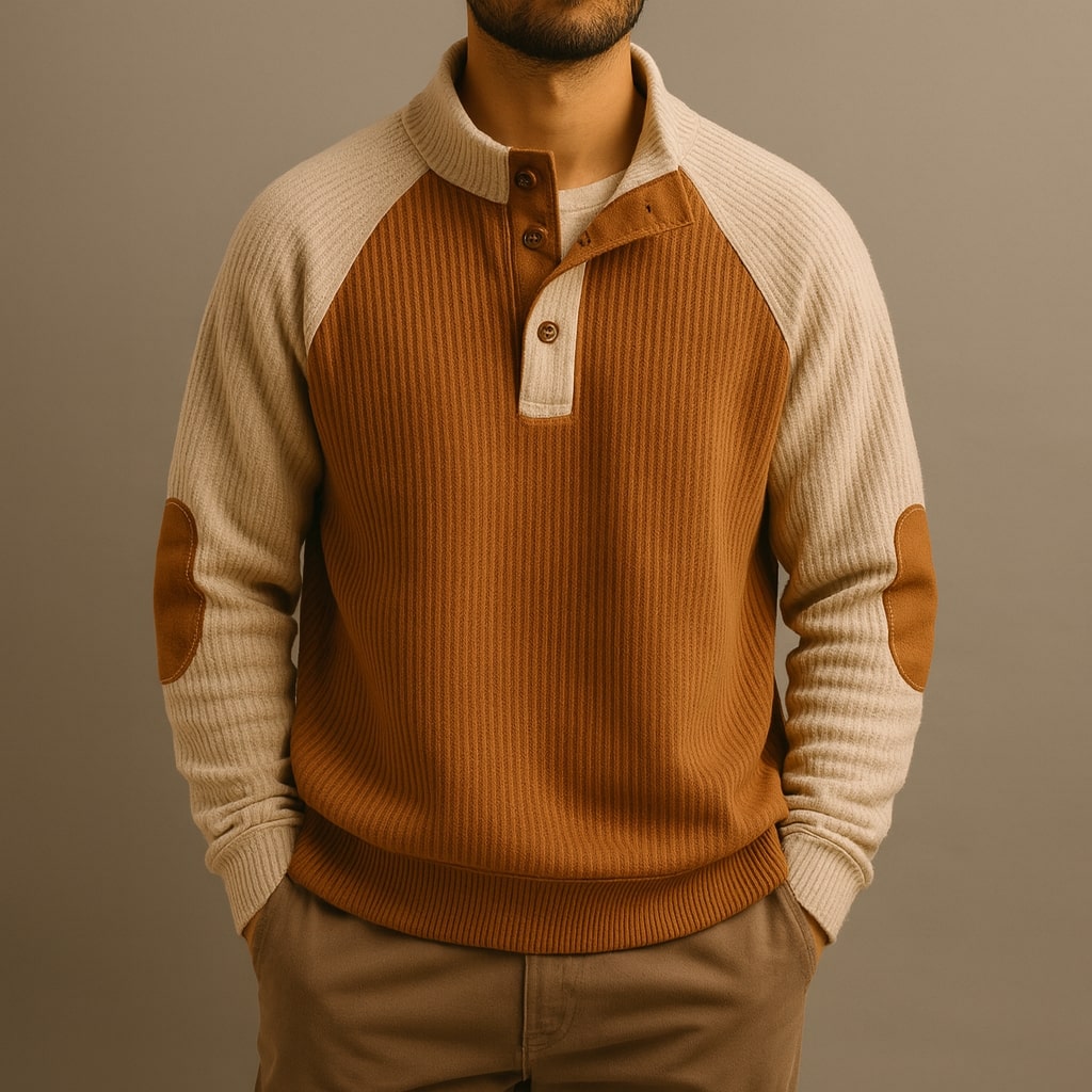 DUMONT LYON | TRICOT CÔTELÉ POUR HOMME