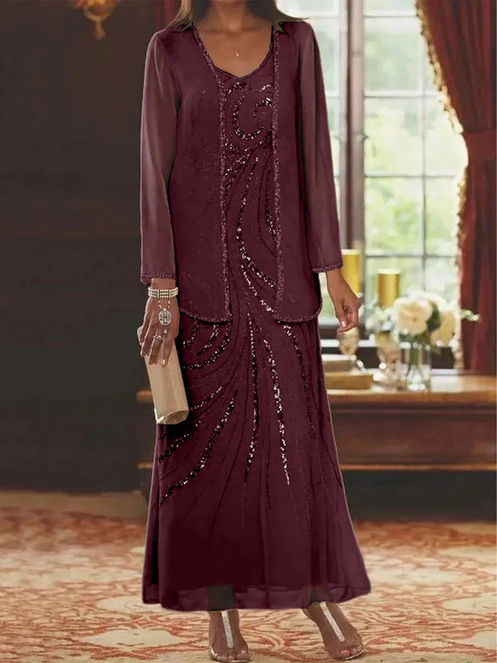 MOREAU LYON | ENSEMBLE ROBE EN MOUSSELINE POUR FEMME