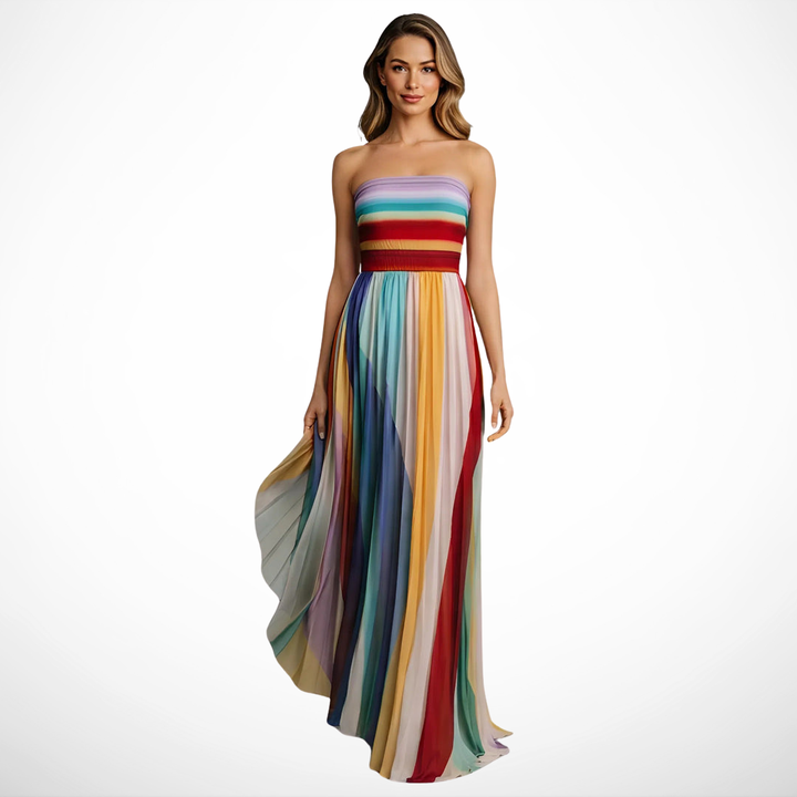 Mode Lumiére™ | Robe Maxi Lumière Colorée