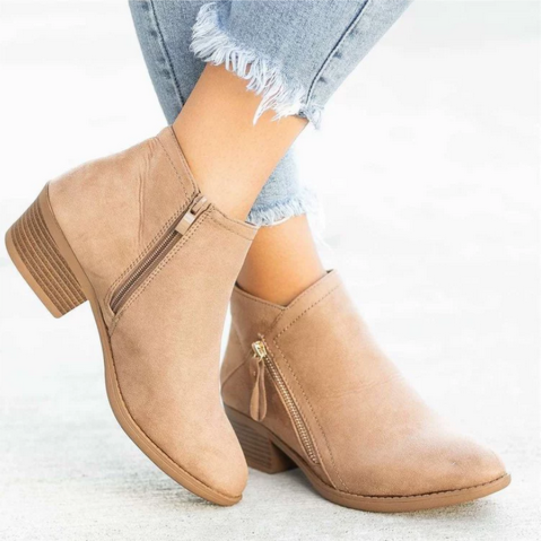Alina – Bottes féminines à fermeture éclair