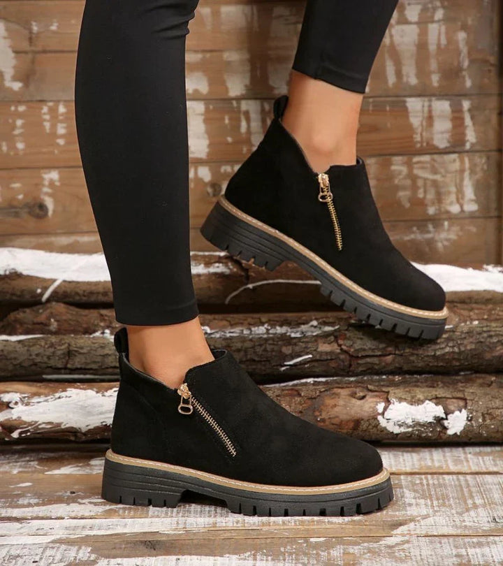 Mode Lumiére™ | Bottines Tendance Élégantes Jade