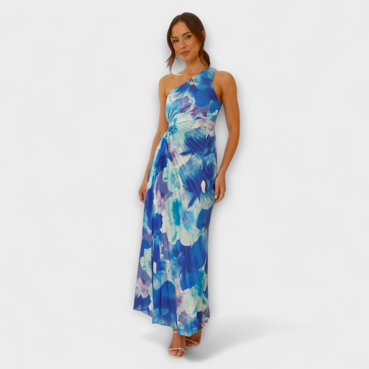 Sienna - Robes Maxi Élégantes avec Décolleté
