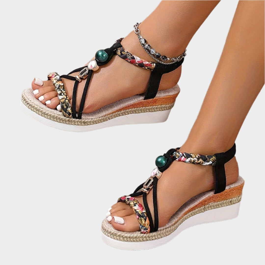 Mode Lumiére™ Sandales avec semelle confortable et plateforme