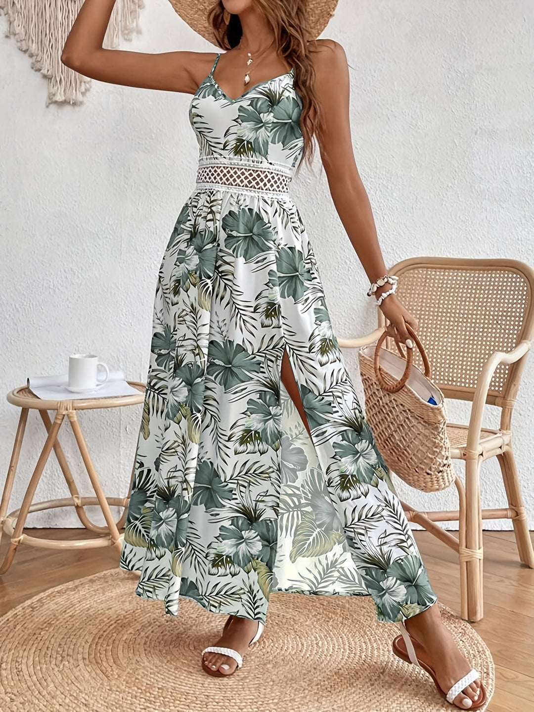 Mode Lumiére™ | Robe Bohème Fleurie Inès
