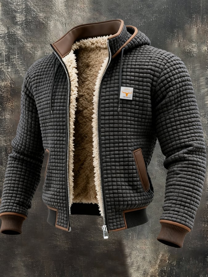 Veste Doublée Premium Homme – Chaleur & Style au Quotidien