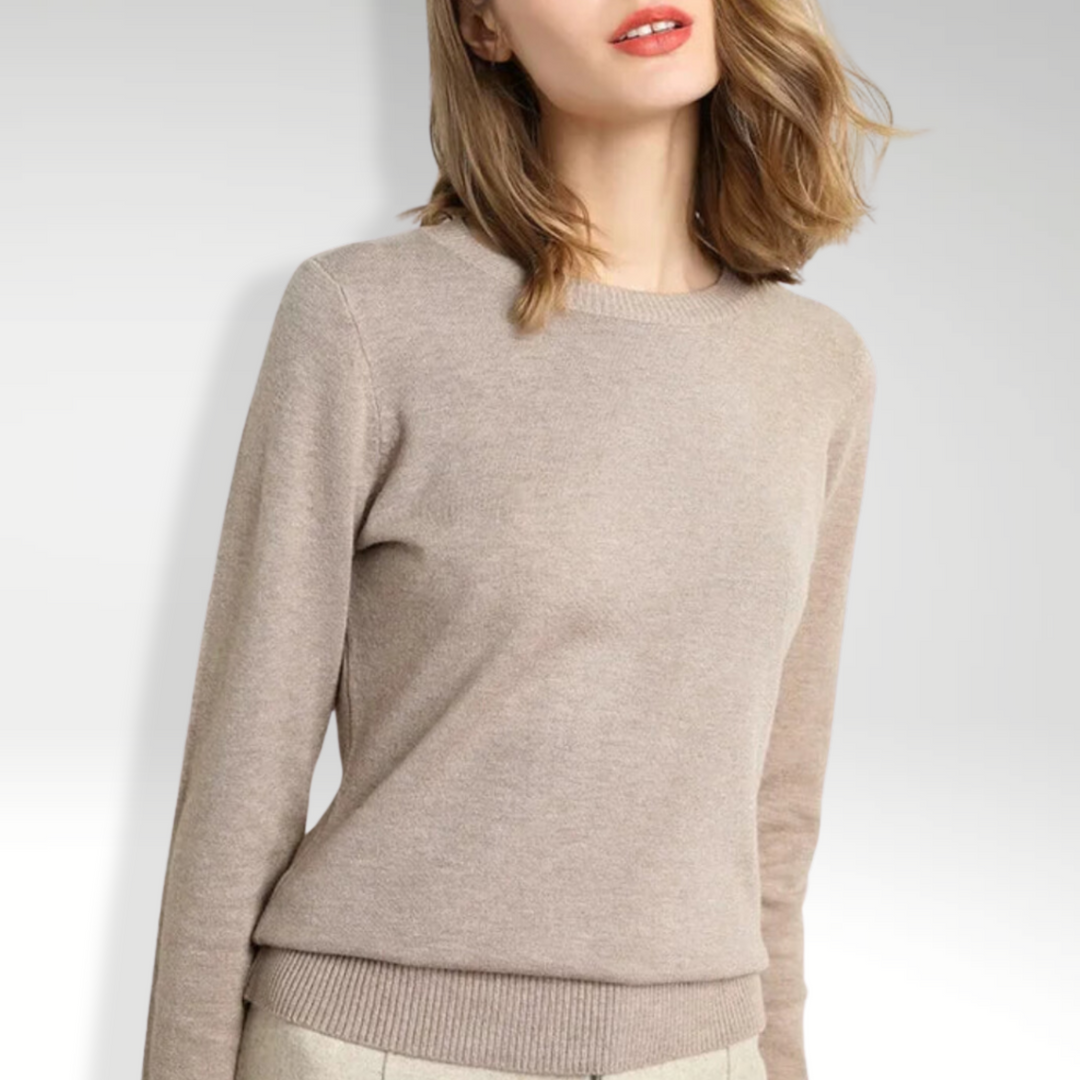 Mode Lumiére™| Pull confort en laine essentiel