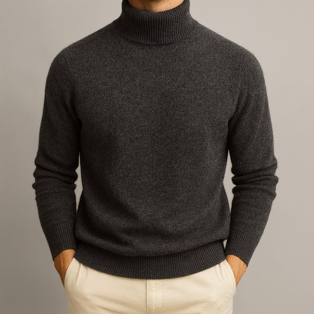 Noble Ligne ™ | Pull à Col Montant pour Homme