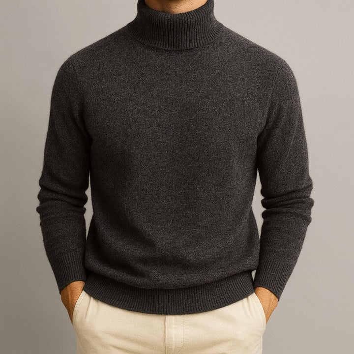Noble Ligne ™ | Pull à Col Montant pour Homme
