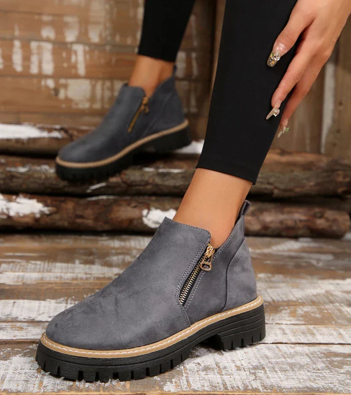 Mode Lumiére™ | Bottines Tendance Élégantes Jade