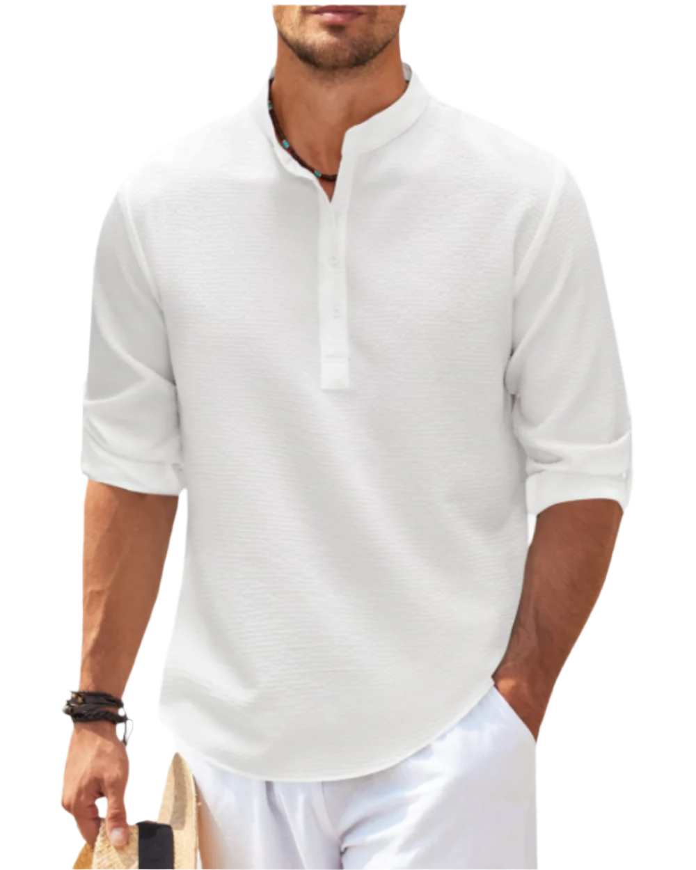 Mode Lumiére ™Long Sleeved Polo Shirt