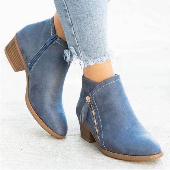 Alina – Bottes féminines à fermeture éclair