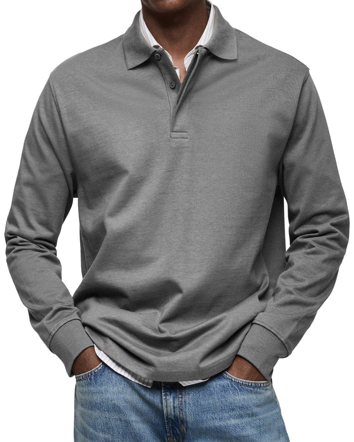 Mode Lumiére™ | Polo de luxe à manches longues