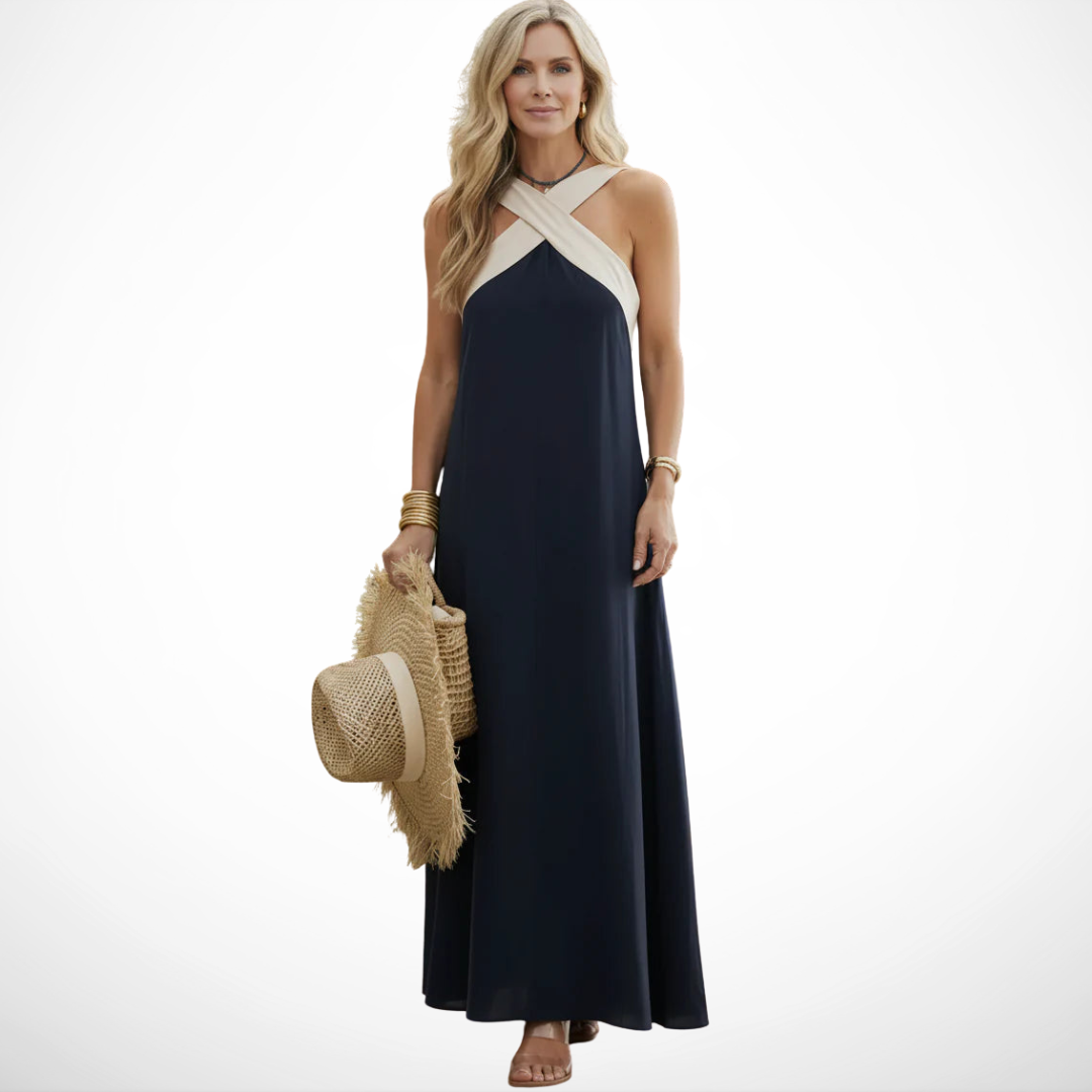 Mode Lumiére™| Robe Maxi Élégance Riviera