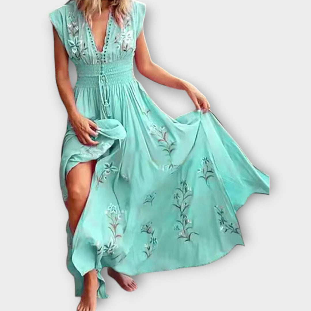 Felizia – Robe boho avec broderie enchanteresse