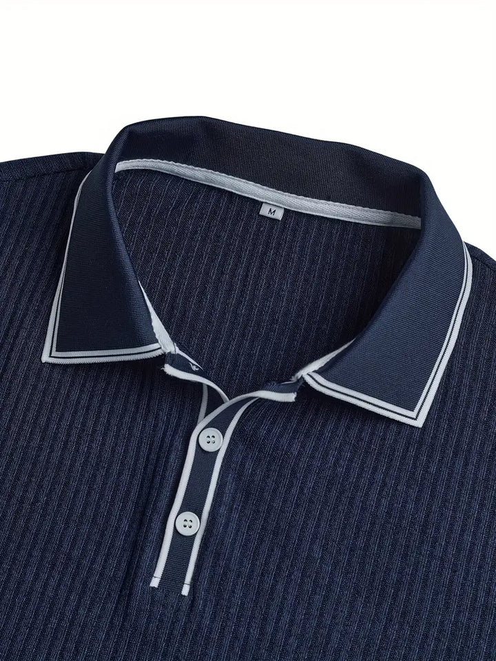 Mode Lumiére™| Polo élégant à manches courtes